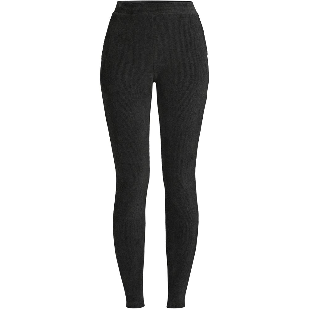 Lands End Womens Legging Pant Athletic Training High Waist Black Size –  Goodfair