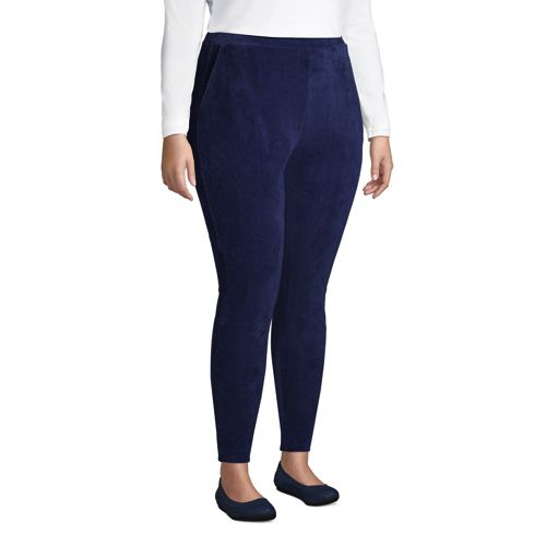 Stretchcord-Leggings SPORT KNIT für Damen in Plus-Größe image number 2