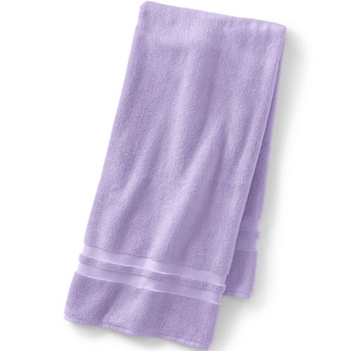 Essential Cotton Bath Sheet in Lilac Frost