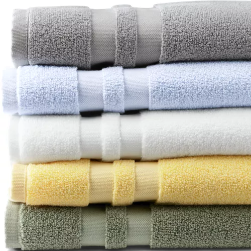 Essential Cotton 6-Piece Bath Towel Set, alternative image