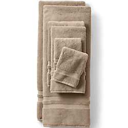 School Uniform Essential Cotton 6-Piece Bath Towel Set, Front
