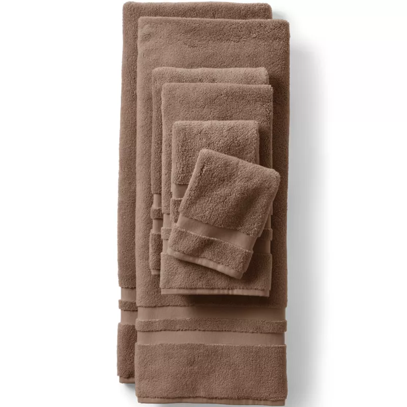 Essential Cotton 6-Piece Bath Towel Set, Front