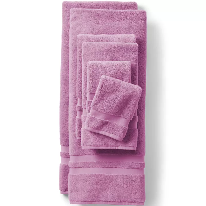 Essential Cotton 6-Piece Bath Towel Set, Front