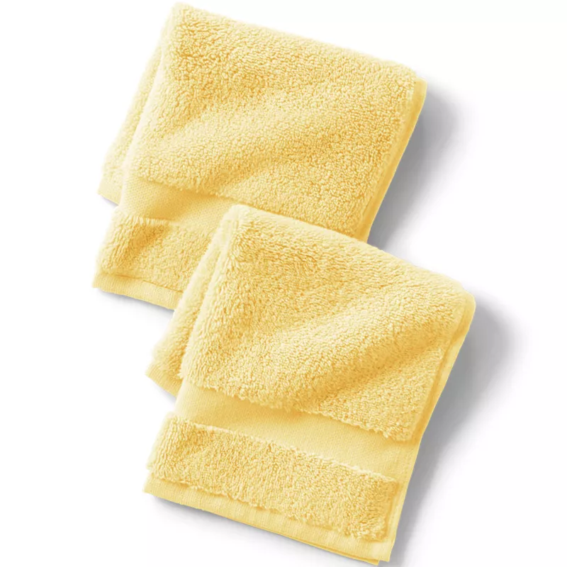 Essential Cotton 2-Piece Washcloth Set , Front