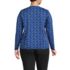 Plus Size Supima Cotton Long Sleeve V-Neck T-Shirt, Back