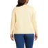 Plus Size Supima Cotton Long Sleeve V-Neck T-Shirt, Back