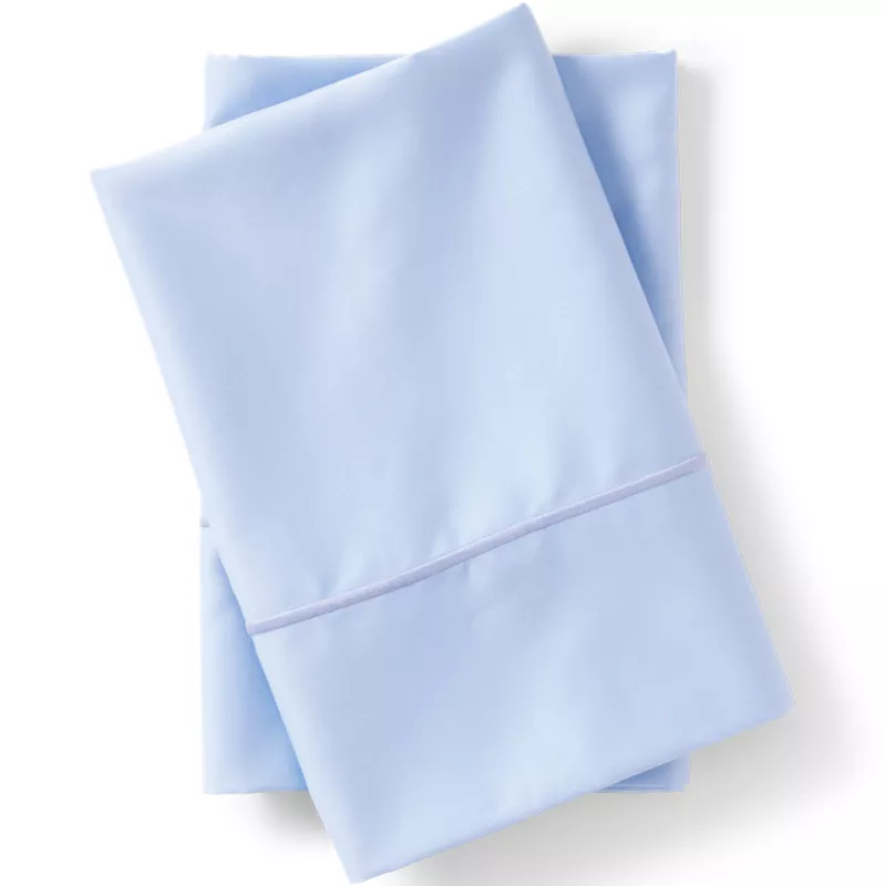 400 Thread Count Premium Supima Cotton Sateen Pillowcases, Front