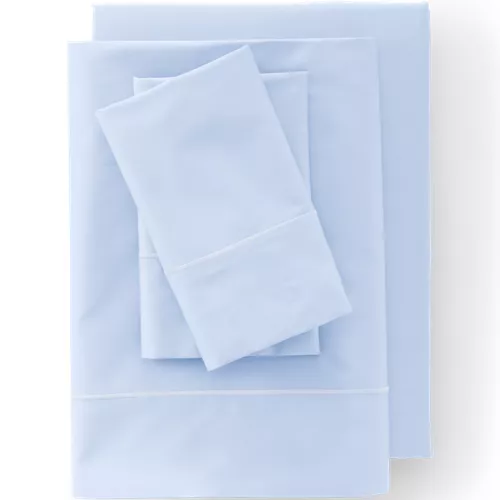 400 Thread Count Premium Supima Cotton Sateen Bed Sheet Set, Front