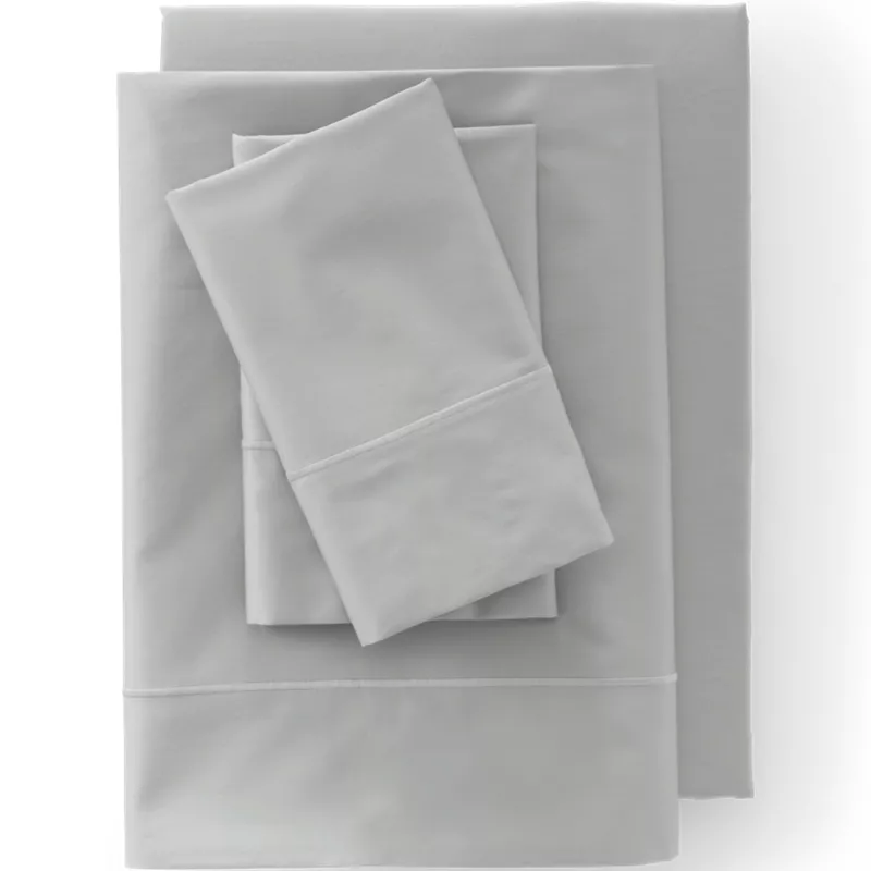 400 Thread Count Premium Supima Cotton Sateen Bed Sheet Set, Front