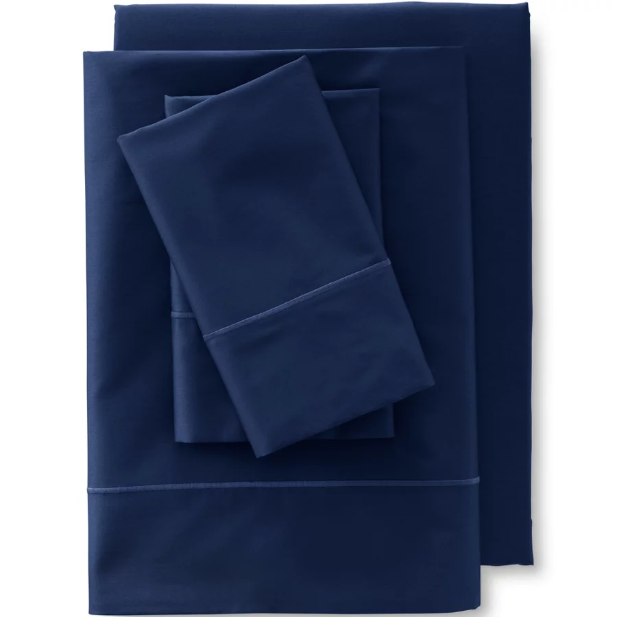 400 Thread Count Premium Supima Cotton Sateen Bed Sheets view 2