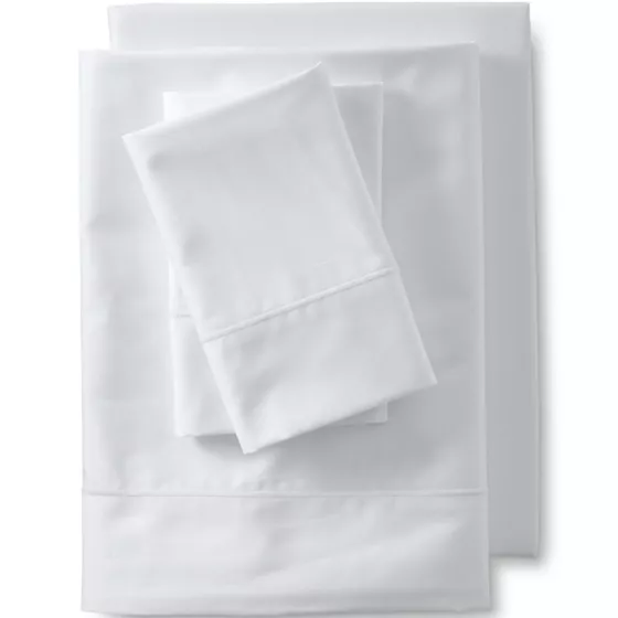 400 Thread Count Premium Supima Cotton Sateen Bed Sheets - primary