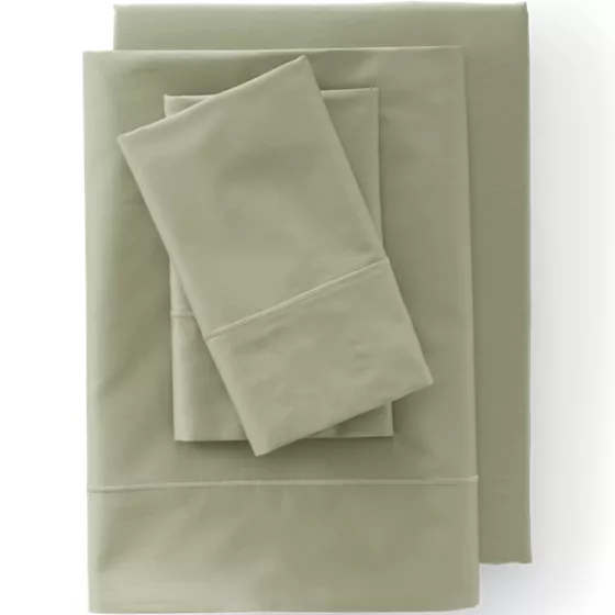400 Thread Count Premium Supima Cotton Sateen Bed Sheets - primary