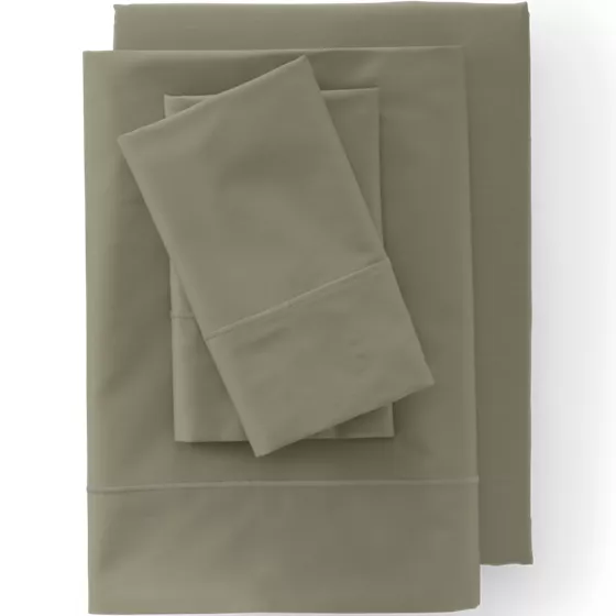 400 Thread Count Premium Supima Cotton Sateen Bed Sheets - primary