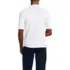 Men's Short Sleeve Banded Bottom Polo Shirt, Back