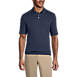 Men's Short Sleeve Banded Bottom Polo Shirt, Front