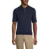 Men's Short Sleeve Banded Bottom Polo Shirt, Front
