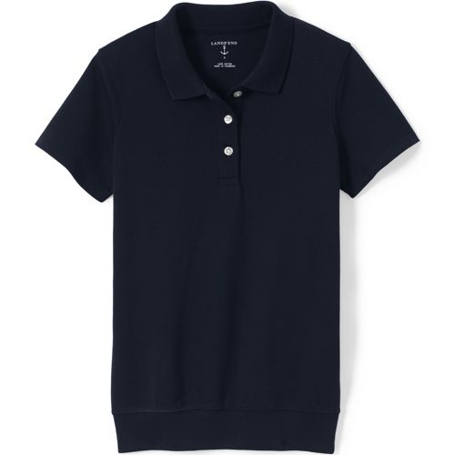 Bestudeer kleurstof Geschatte Men's Short Sleeve Banded Bottom Polo Shirt | Lands' End