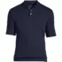 Men's Short Sleeve Banded Bottom Polo Shirt, Front