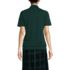 Women's Short Sleeve Banded Bottom Polo Shirt, Back