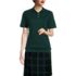 Women's Short Sleeve Banded Bottom Polo Shirt, Front