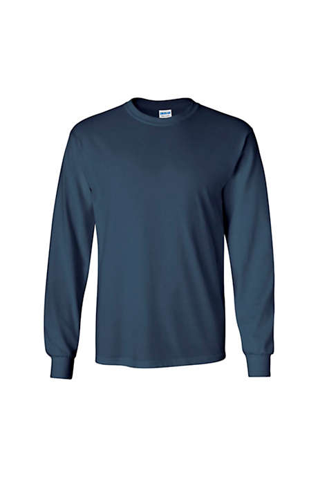 Gildan Unisex Regular Long Sleeve Screen Print Logo T-Shirt