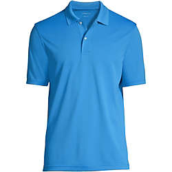 Men's Big Short Sleeve Basic Poly Polo , Front