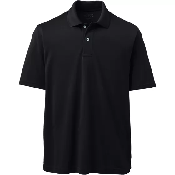 Men's Short Sleeve Basic Poly Polo - primary