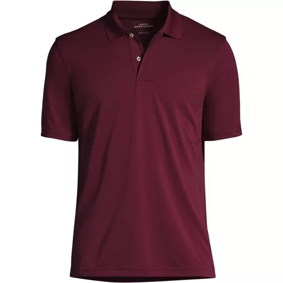 Men's Short Sleeve Basic Poly Polo - primary