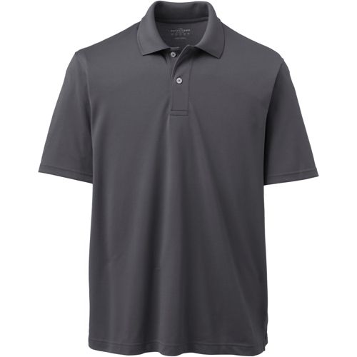 Men's Embroidered Logo Short Sleeve Polyester Polo Shirt