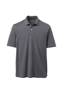 Men's Embroidered Logo Short Sleeve Polyester Polo Shirt