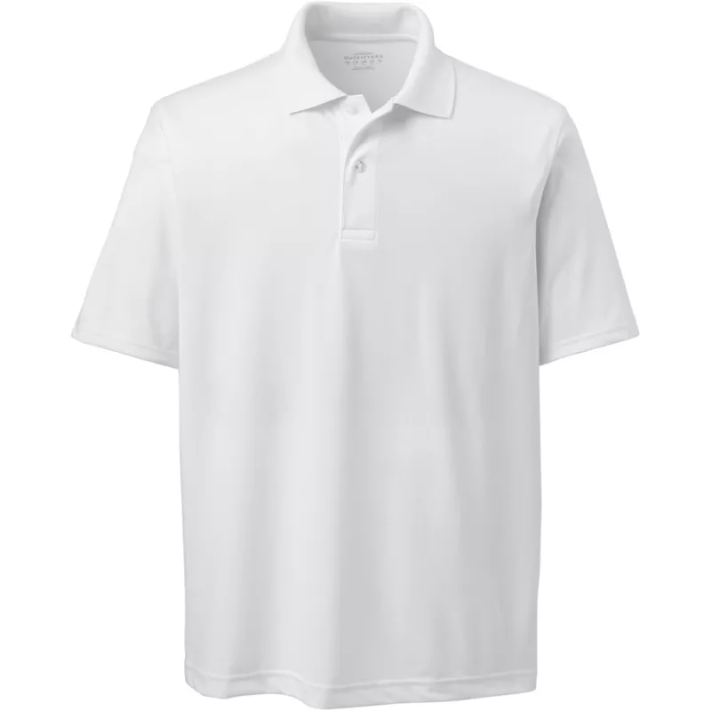 Men's Big FlexPique Short Sleeve Polo Shirt, Front