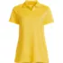 School Uniform Women's Short Sleeve Polyester Polo Shirt, Front