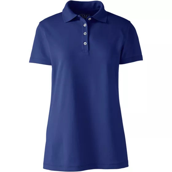 Women's Short Sleeve Polyester Polo Shirt - primary