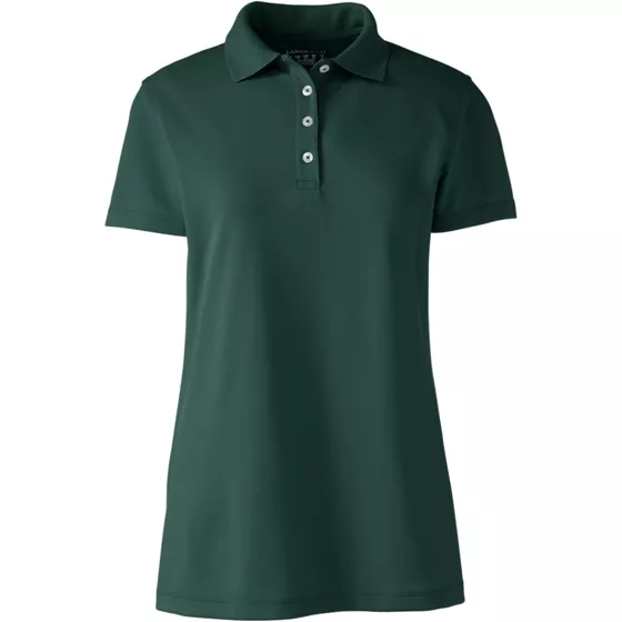 Women's Short Sleeve Polyester Polo Shirt - primary