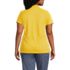 Women's Plus Size Short Sleeve Polyester Polo Shirt, Back