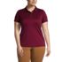 School Uniform Women's Plus Size Short Sleeve Polyester Polo Shirt, Front