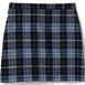 School Uniform Custom Girls Plaid Box Pleat Skirt Top of Knee, Back