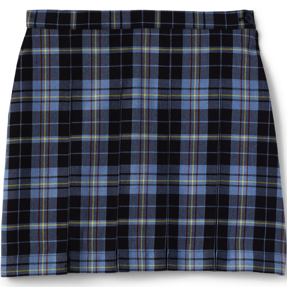 Black blue shop plaid skirt