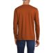 Men's Tall Super-T Long Sleeve Henley Shirt, Back