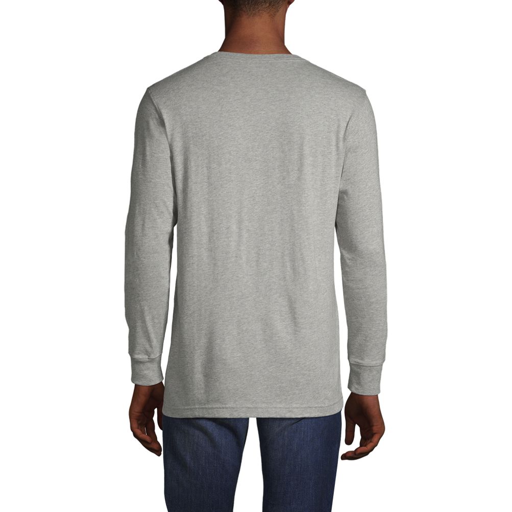 Men's Waffle-Knit Henley Athletic Top - All In Motion™ Gray S