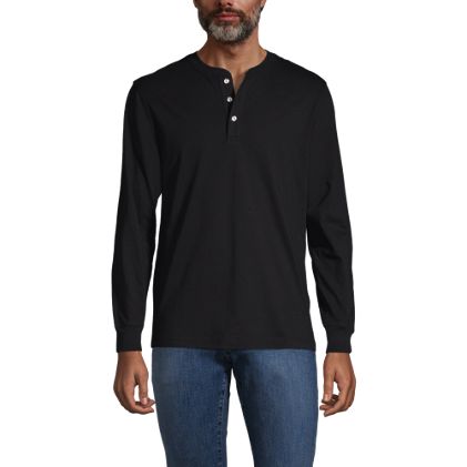 Men's Super-T Long Sleeve Henley Shirt - image 1