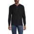 Men's Tall Super-T Long Sleeve Henley Shirt, Front