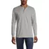 Men's Super-T Long Sleeve Henley Shirt, Front