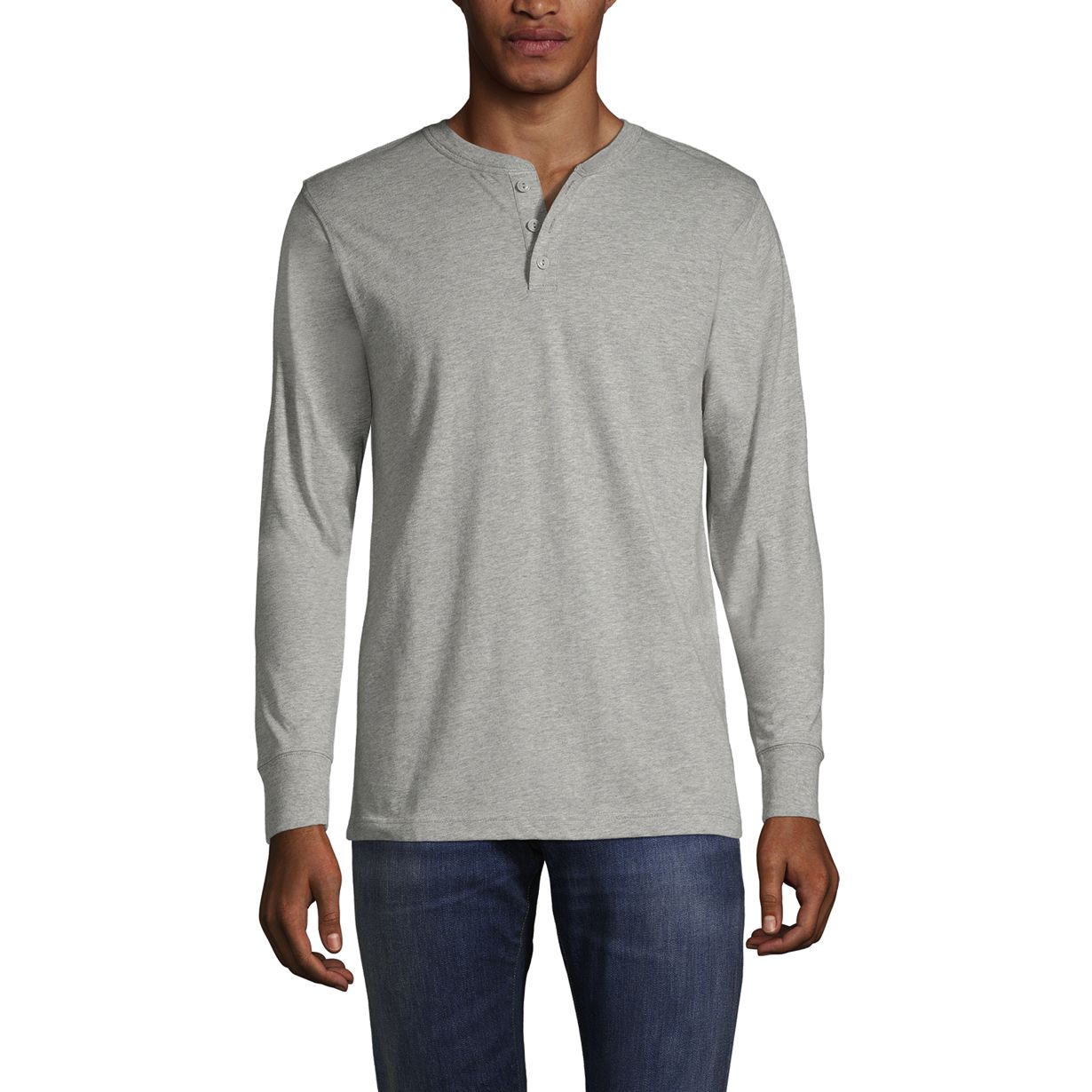 Men's Super-T Long Sleeve Henley Shirt