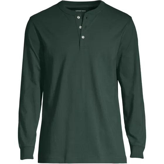 Men's Big Super-T Long Sleeve Henley Shirt - primary