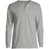 Men's Super-T Long Sleeve Henley Shirt, Front