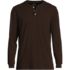 Men's Big and Tall Super-T Long Sleeve Henley Shirt, Front
