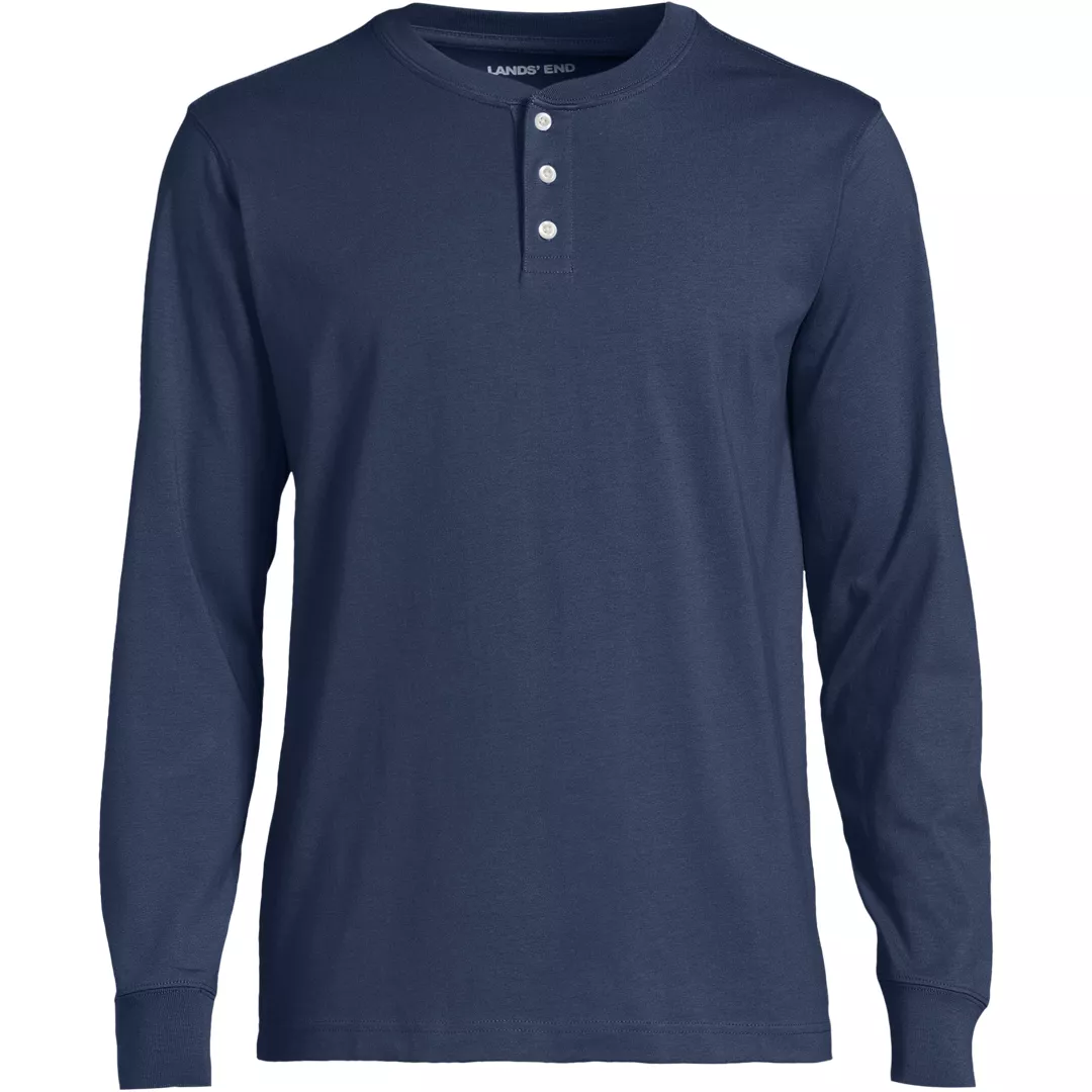 Men's Super-T Long Sleeve Henley Shirt