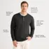 Men's Super-T Long Sleeve Henley Shirt, alternative image