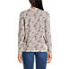 Women's Relaxed Supima Cotton Long Sleeve V-Neck T-Shirt, Back
